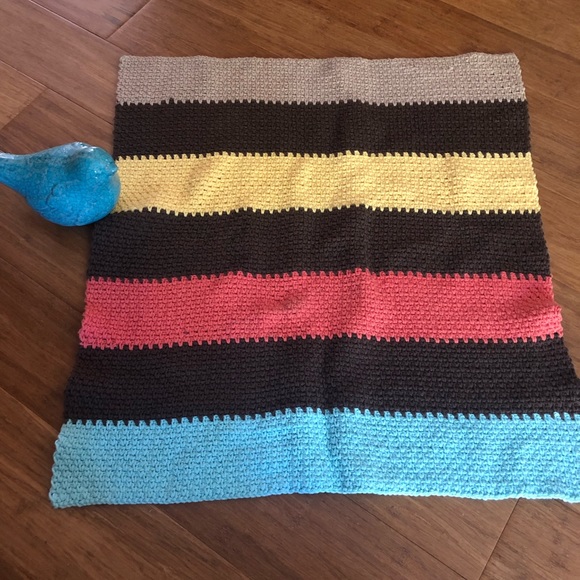 Other - Hand crocheted 🧶 cotton baby blanket